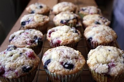 Červeno-bílo-modré muffiny