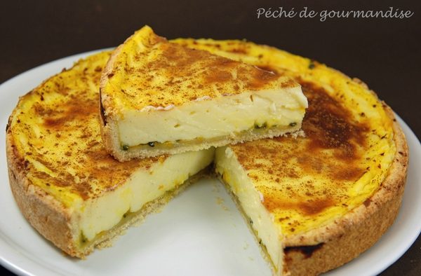 Passionfruitový koláč