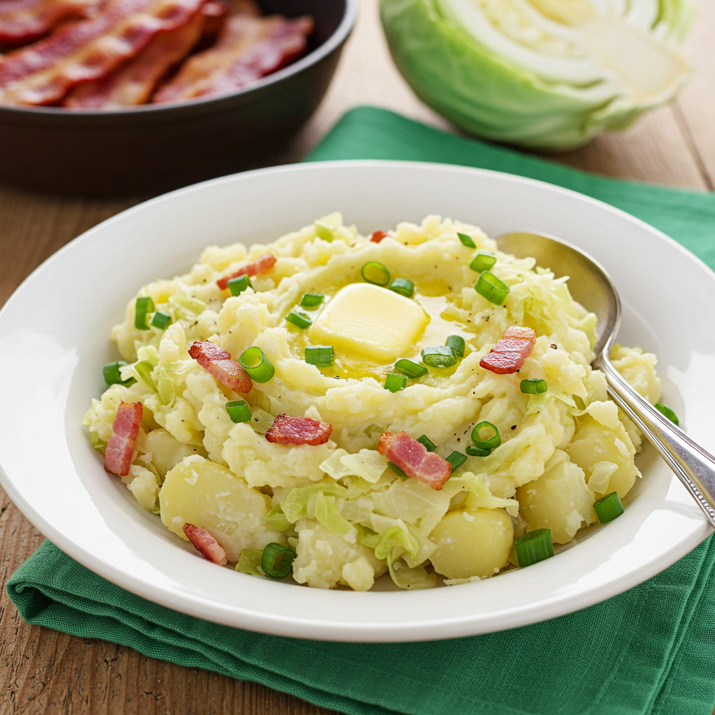 Colcannon (irský bramborovo-zelný pokrm)