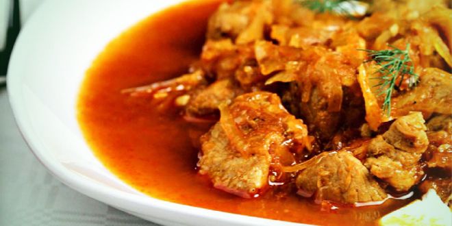 Szegedský guláš (nízkosacharidový, dietní recept)