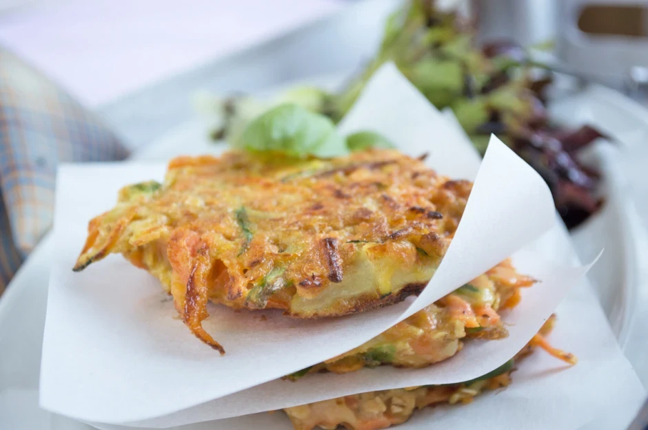 Mrkvovo-cuketové lívance