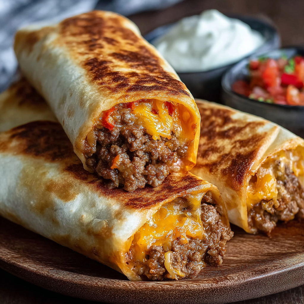 Hovězí chimichangas – Křupavé, kořeněné a ideální pro přátele a rodinu