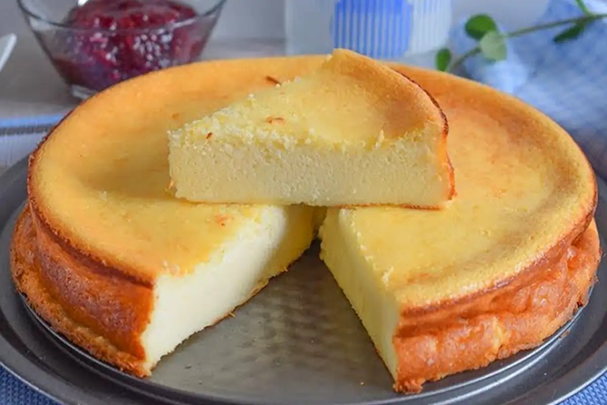 Rychlý tvarohový koláč za 3 minuty