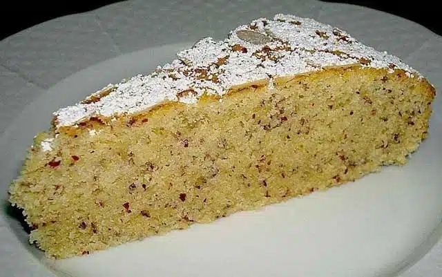 Recept na mandlový koláč s Amarettem