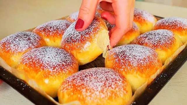 Buchteln s marmeládovou náplní – recept