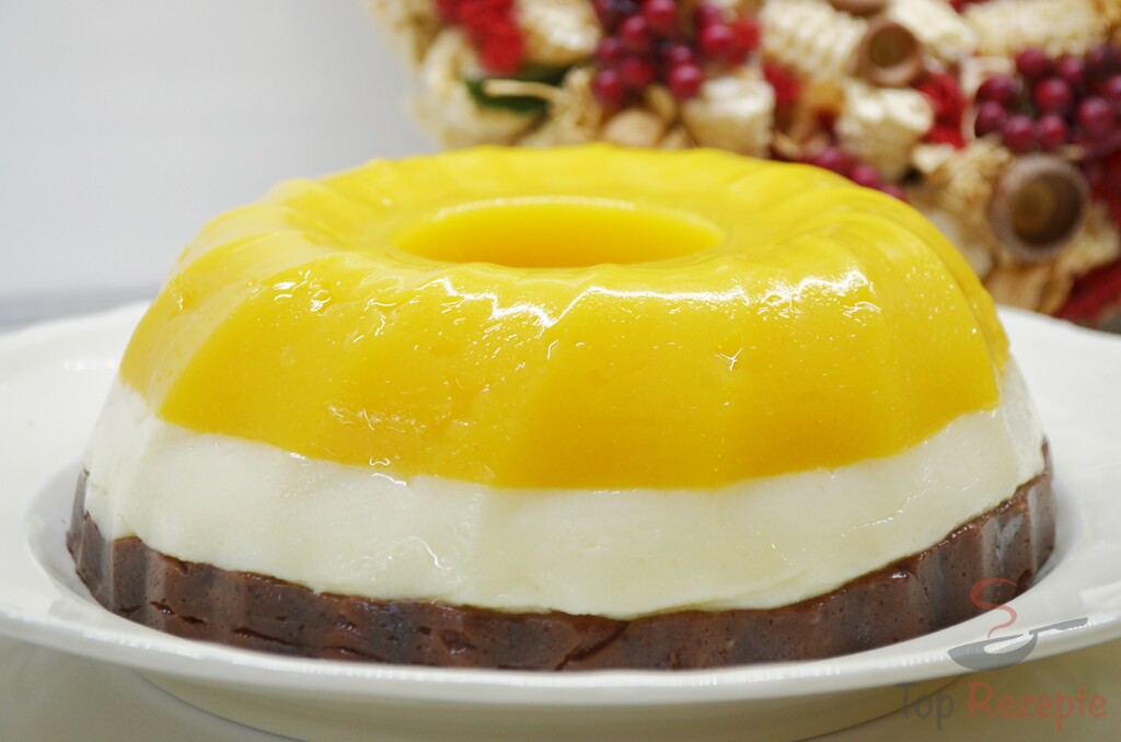 Trojbarevný dort – za 20 minut bez pečení