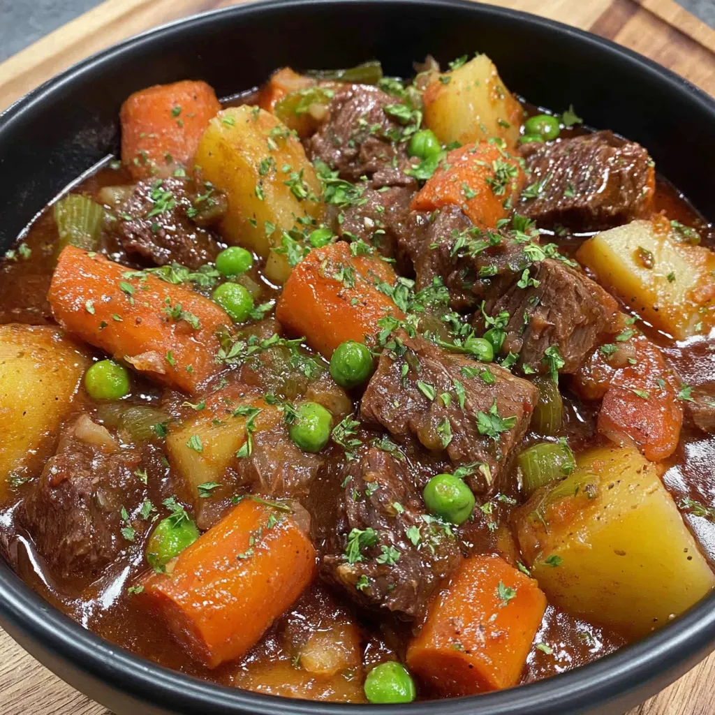 Hovězí dušené v pomalém hrnci Crockpot