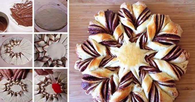 Copaná čokoládovo-(Nutella) květina. S videonávodem.