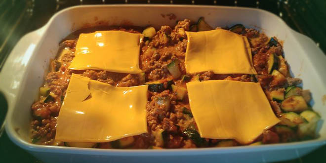 Nízkokalorická smaženice z mletého masa