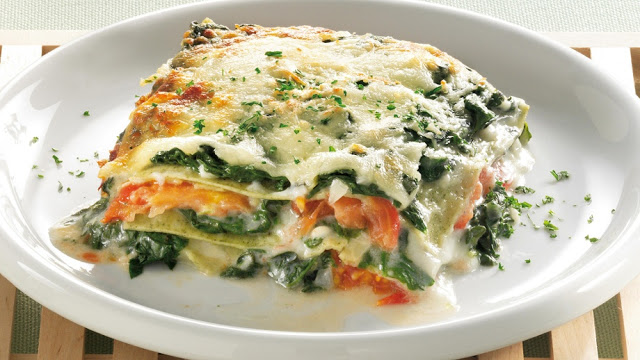 Špenátové lasagne