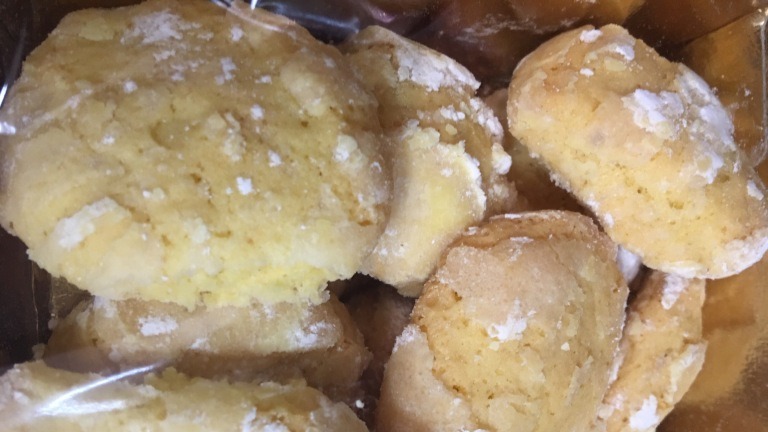 Cestovní sušenky s citronem