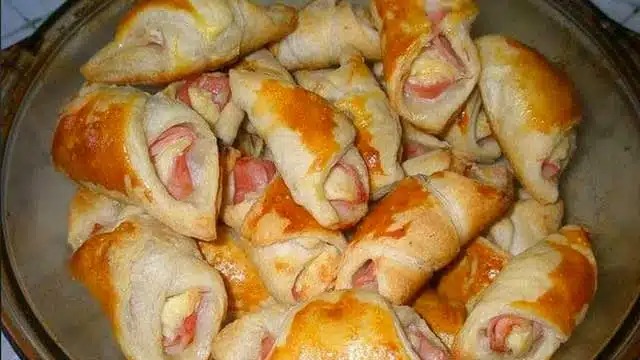 Recept na šunkovo-sýrové rohlíčky přímo z trouby