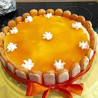 Erfrischende Solero Torte