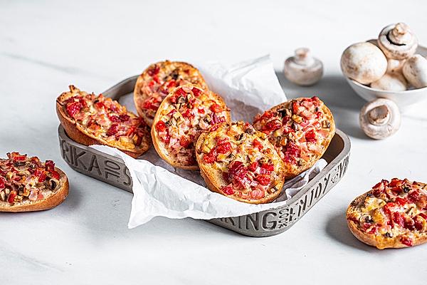 Superschnelle Pizzahousky