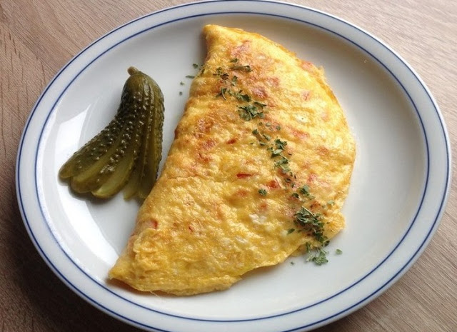 Nízkosacharidová omeleta