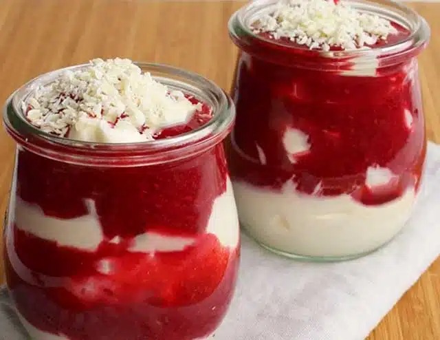 Malinový sen s bílou čokoládou – recept