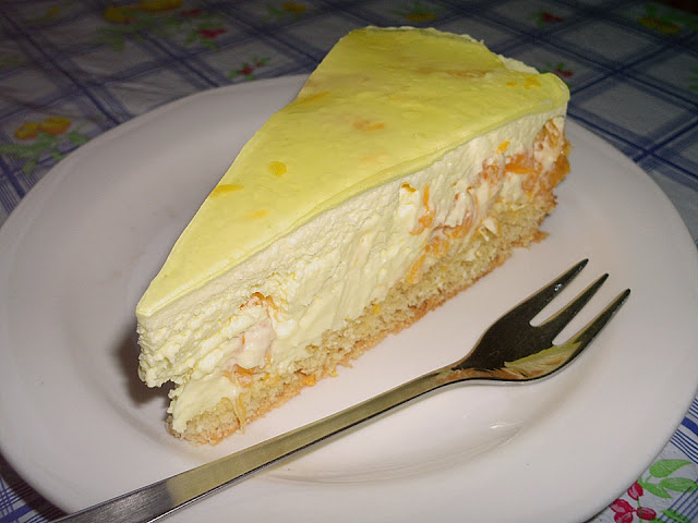 Rychlý vánoční dort: mandarinky v ráji