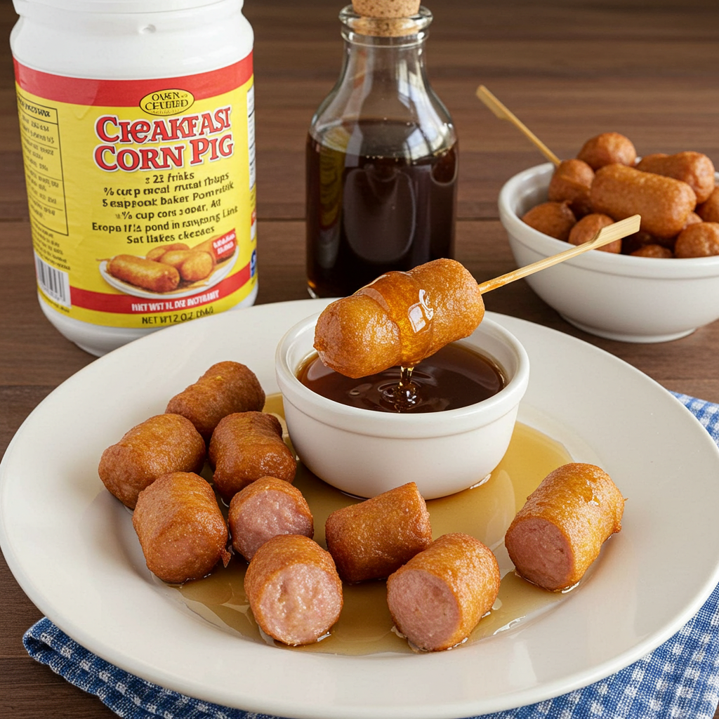 Snídaňová kukuřičná prasátka