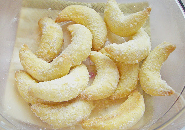 Vanilkové rohlíčky, extra křehké