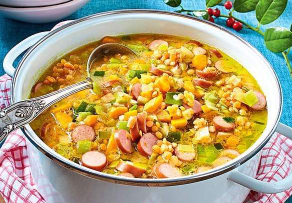 Ruckzuck Linsensuppe