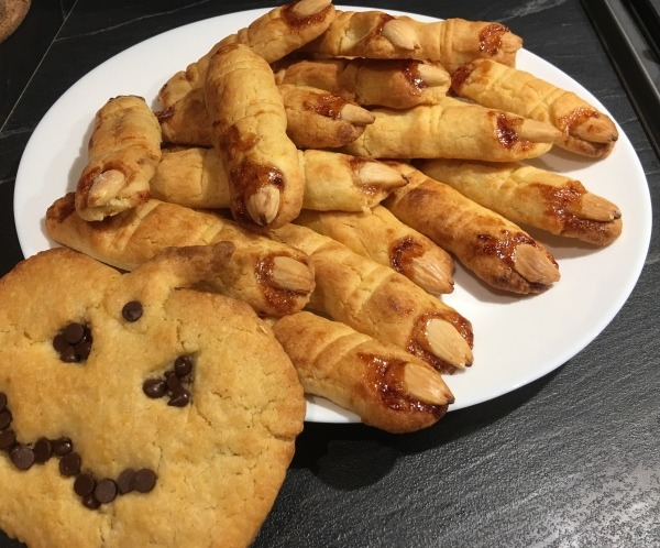 Sušenky čarodějnických prstů