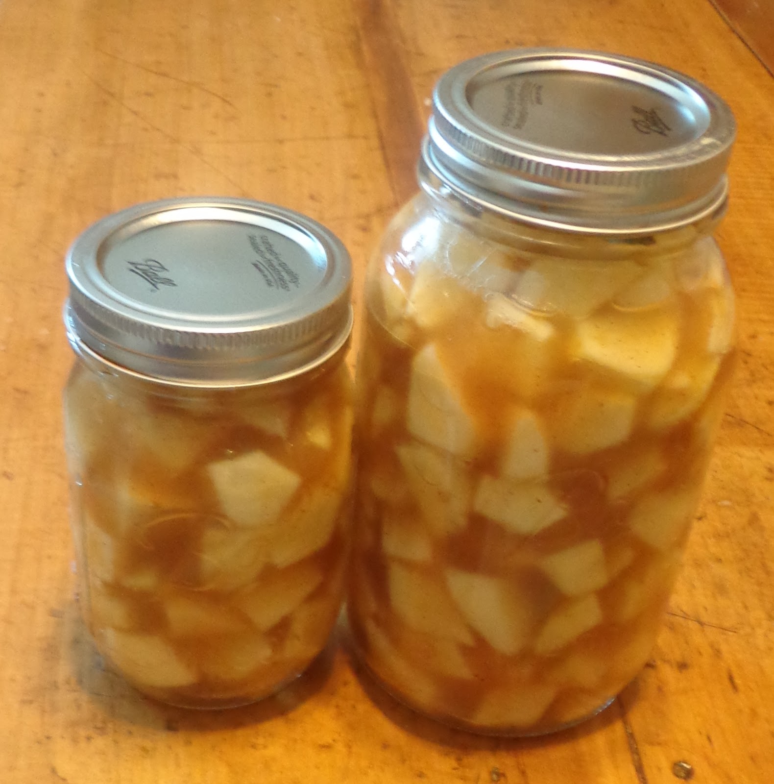 Jablečný koláč ve sklenici