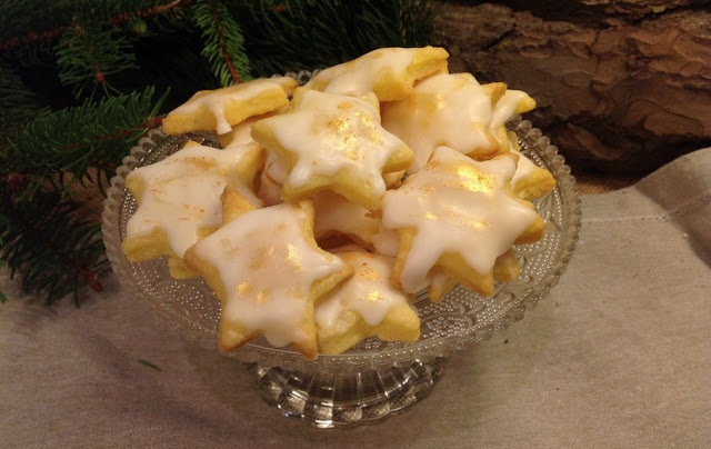 Jemné citronové hvězdičky