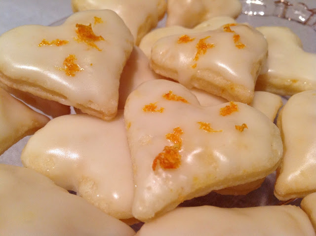 Kyselá smetana a pomerančová srdce