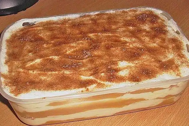 Recept na jablečný skořicový tiramisu (odlehčený jablečný sen)