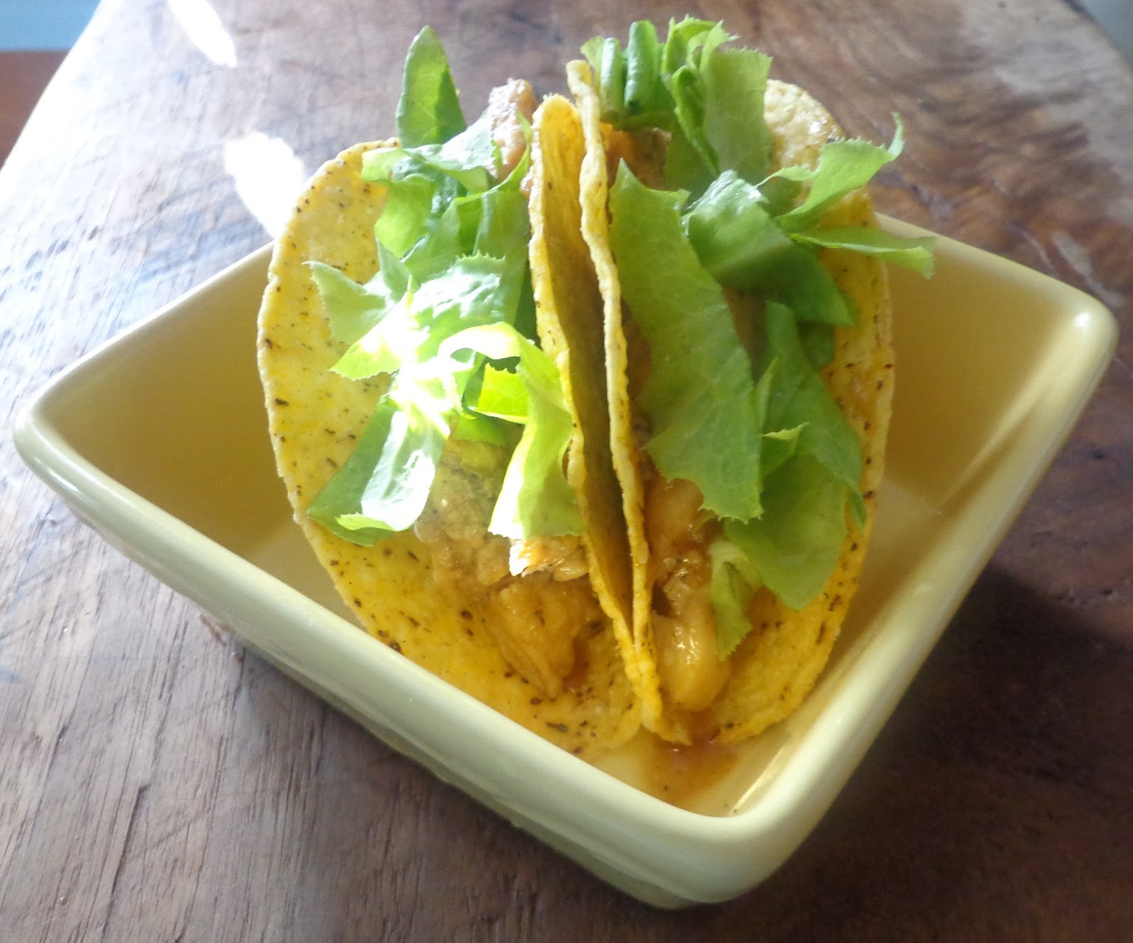 Čínské kuřecí tacos