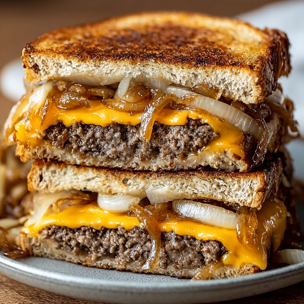 Patty Melt s tajnou omáčkou