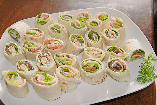 Ostrá lososová rolka