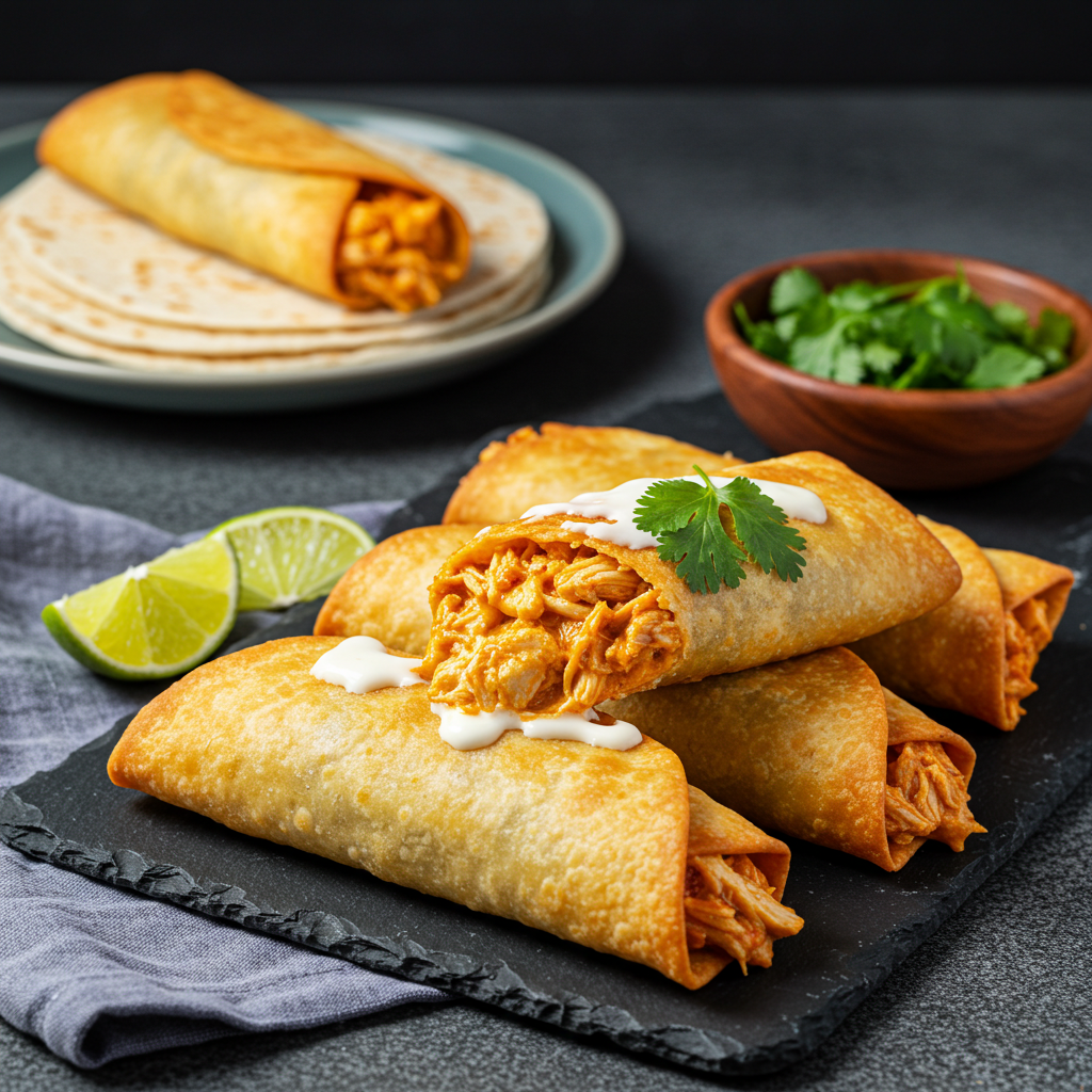 Kuřecí chimichangas