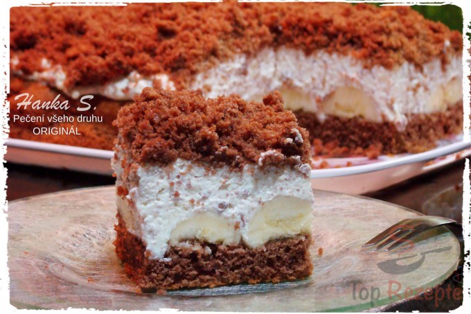 Krtkův dort na plechu