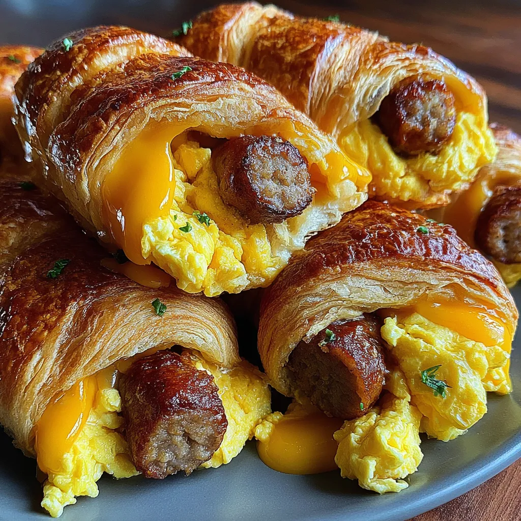 Snídaňové rolky z fritézy Air Fryer