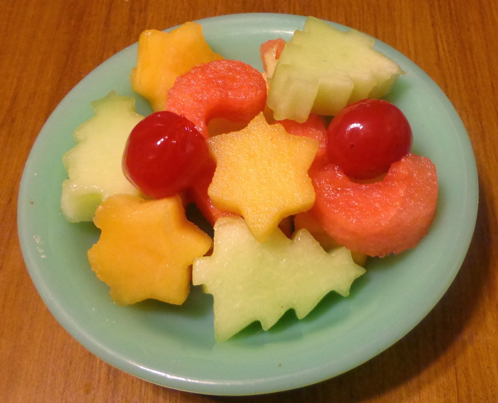 Vánoční melounový salát s Frosty verzí