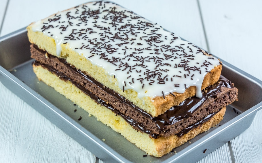 Domácí neapolský dort s Thermomixem