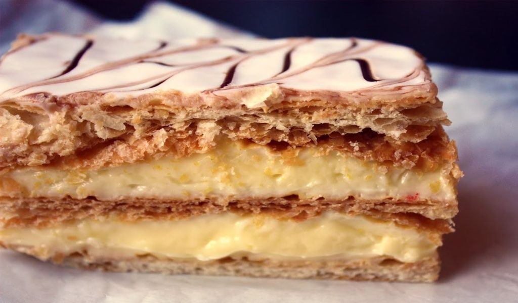 Klasické vanilkové millefeuille s Thermomixem