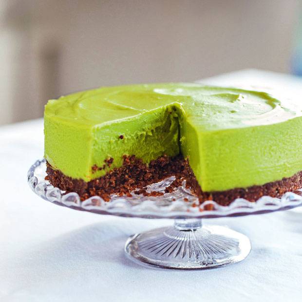 Avokádovo-limetkový cheesecake