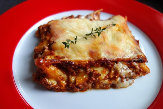 Lasagne al forno -> Zapečené lasagne