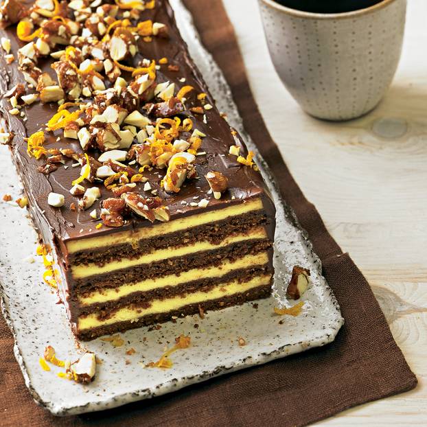 Pomerančovo-čokoládový dortík