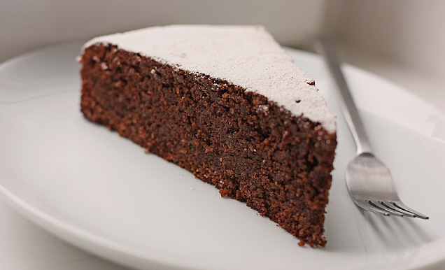 Čokoládovo-ořechový dort bez mouky