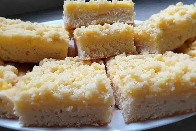 Recept na drobenkový koláč z plechu