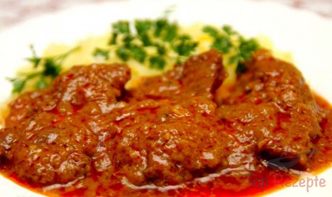 Marinované hovězí maso