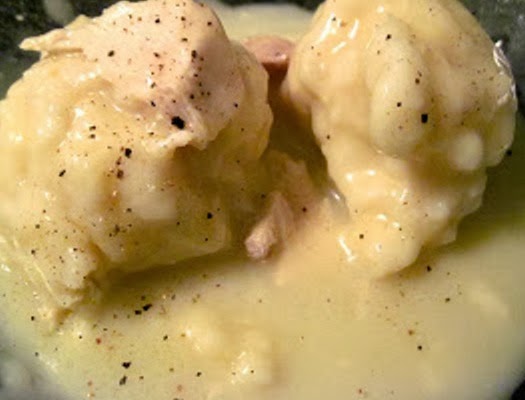 Klasické iowské kuře s knedlíky