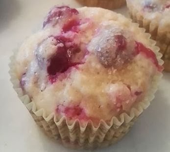 Brusinkové muffiny
