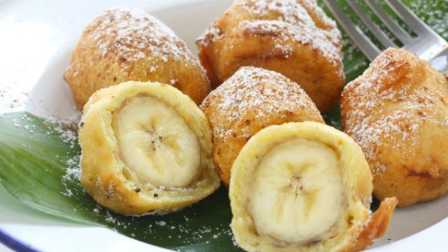 Čínské smažené banány