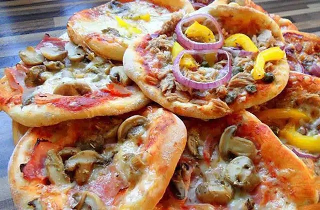 Recept na minipizzy