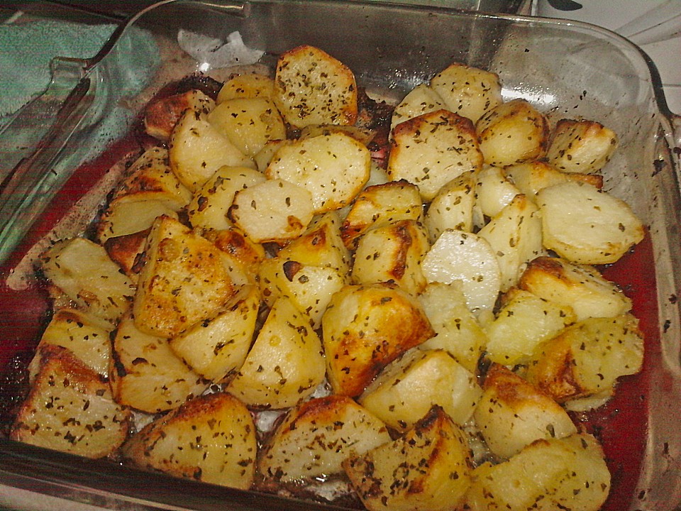 Řecké česnekové brambory, jednoduché a super chutné!