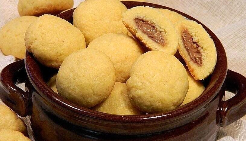 Kokos Nougat Knoflíky